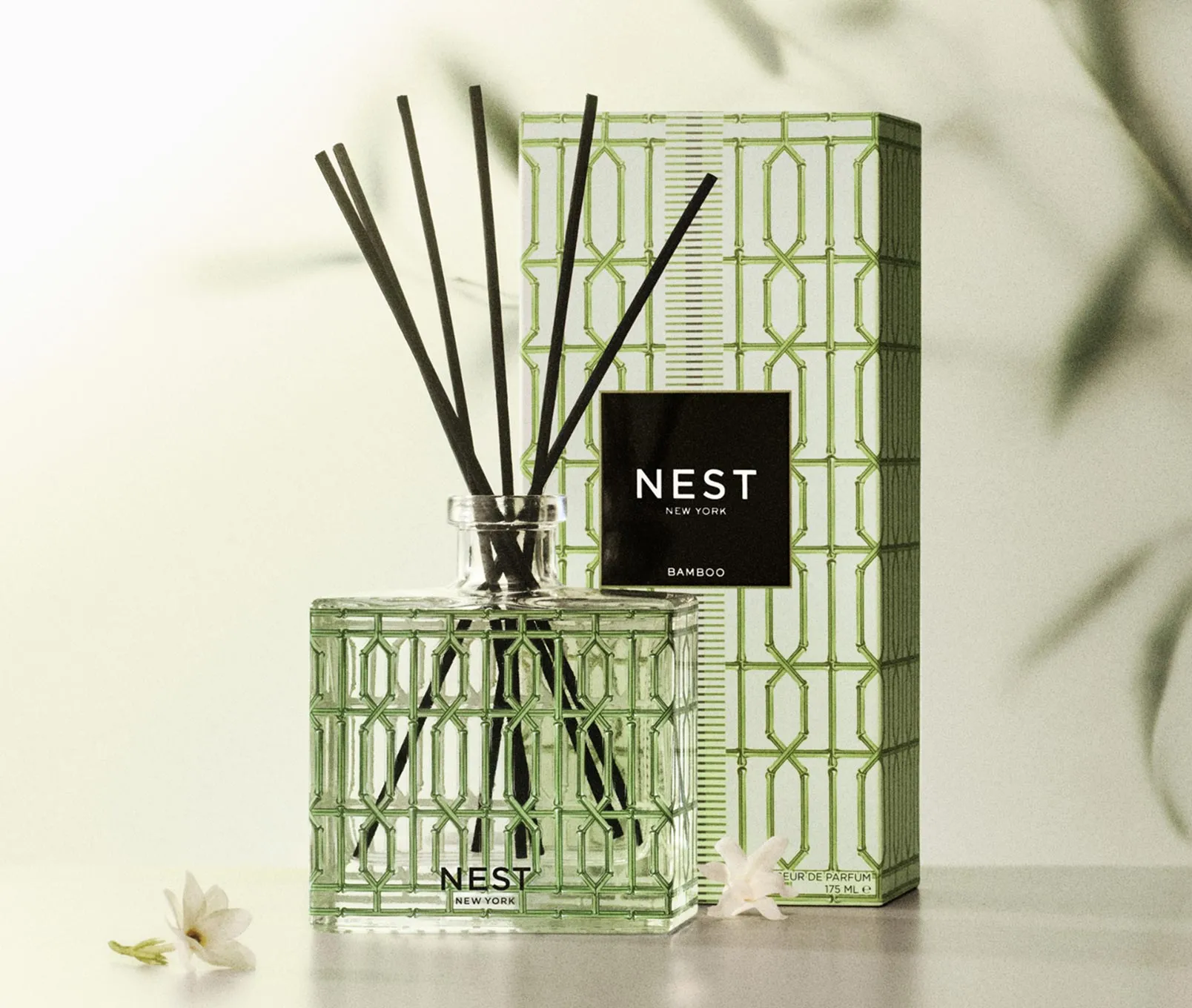 Bamboo Decorative Reed Diffuser Nest New York