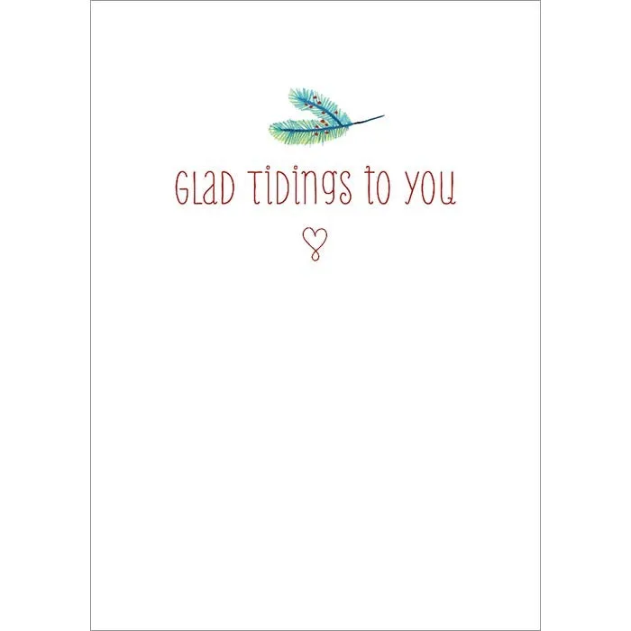 Boxed Christmas Cards - peace Love And Joy