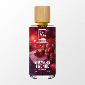 Strawberry Love Note The Dua Brand